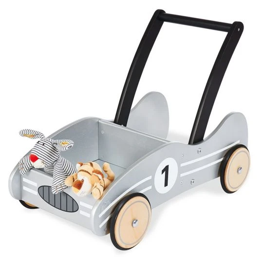Pinolino Lauflernwagen Kimi - Birke massiv - Silber 1 Pinolino Lauflernwagen Kimi - Birke massiv - Silber