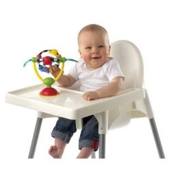 Playgro Hochstuhl-Spielzeug mit Saugfuß - Drehrassel -Günstiges Babyspielzeug Geschäft playgro hochstuhl spielzeug mit saugfuss drehrassel 40121 d2