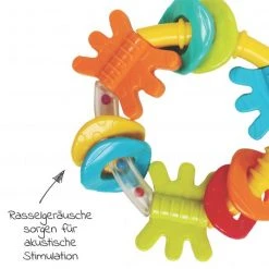 Playgro Rassel / Beißring Triangle -Günstiges Babyspielzeug Geschäft playgro rassel beissring triangle 4023900991001 d4
