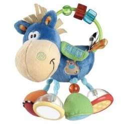 Playgro Rassel Pferd Klipp Klapp - Blau