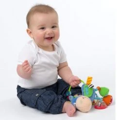 Playgro Rassel Pferd Klipp Klapp - Blau -Günstiges Babyspielzeug Geschäft playgro rassel pferd klipp klapp blau 40016 sp d2