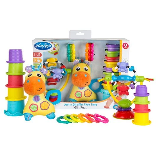 Playgro Spiel- und Geschenkset - Jerry Giraffe 2 Playgro Spiel- und Geschenkset - Jerry Giraffe – Bild 2