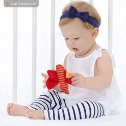 Sigikid Greifling Knister-Schmetterling - Grün -Günstiges Babyspielzeug Geschäft sigikid greifling knister schmetterling grun 41179 d4