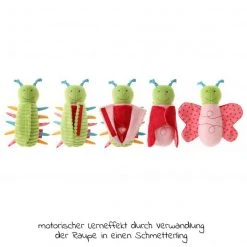 Sigikid Spieltier Wandel - Raupe / Schmetterling -Günstiges Babyspielzeug Geschäft sigikid spieltier wandel raupe schmetterling 42260 d2