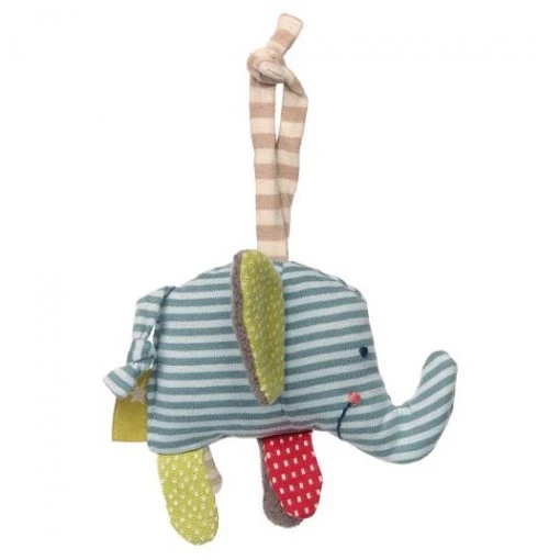 Sigikid Spieltier zum Aufhängen - aus Bio-Baumwolle - Elefant -Günstiges Babyspielzeug Geschäft sigikid spieltier zum aufhangen aus bio baumwolle elefant 38957 d0