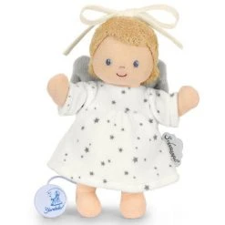 Sterntaler Mini-Spieluhr - 17 cm - Schutzengel - Weiß / Grau