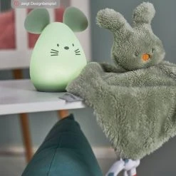 Nattou Schmusetuch Tioidou 66 x 40cm - Hase - Grün