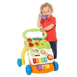 Vtech Spiel- und Laufwagen 2 in 1 - Orange -Günstiges Babyspielzeug Geschäft vtech spiel und laufwagen 2 in 1 orange 80 077064 d3