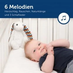 ZAZU Kuscheltier mit Herzschlag-Simulation - Bibi der Hase -Günstiges Babyspielzeug Geschäft zazu kuscheltier mit herzschlag simulation bibi der hase 14 107078 d3