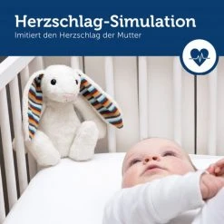 ZAZU Kuscheltier mit Herzschlag-Simulation - Bibi der Hase -Günstiges Babyspielzeug Geschäft zazu kuscheltier mit herzschlag simulation bibi der hase 14 107078 d4