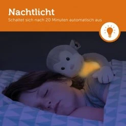 ZAZU Kuscheltier-Nachtlicht mit Musik - Max der Affe -Günstiges Babyspielzeug Geschäft zazu kuscheltier nachtlicht mit musik max der affe 14 1070092 d4